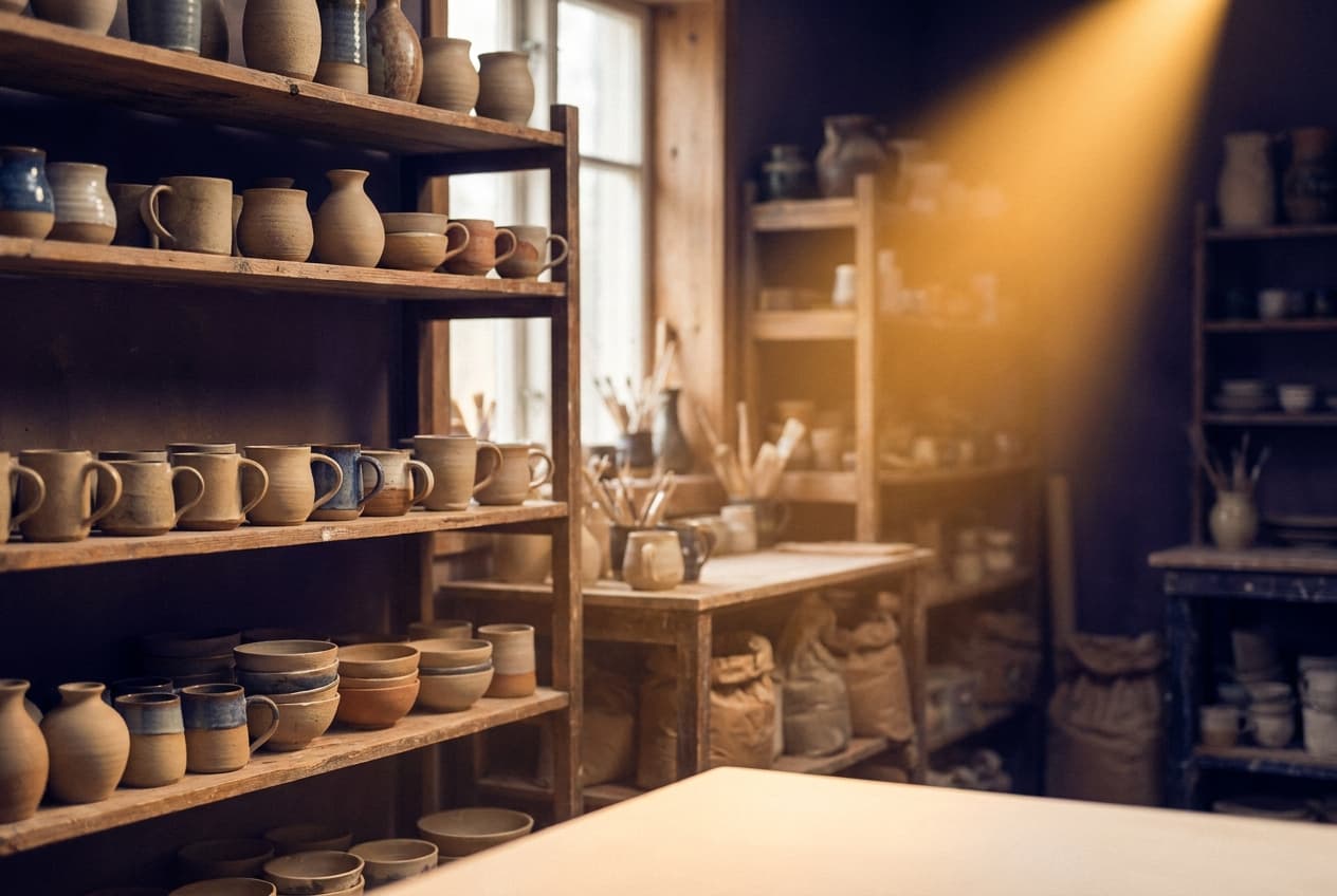 Sophie Klein, Keramik-Atelier