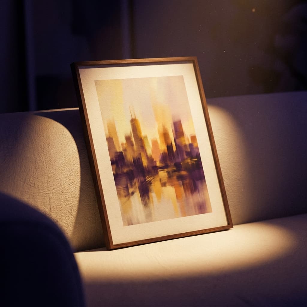 Kunstdruck Golden Hour