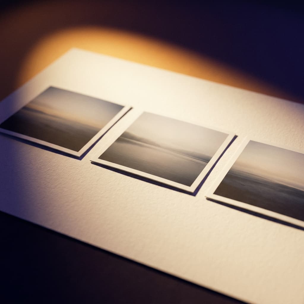 Print-Set Drei Horizonte